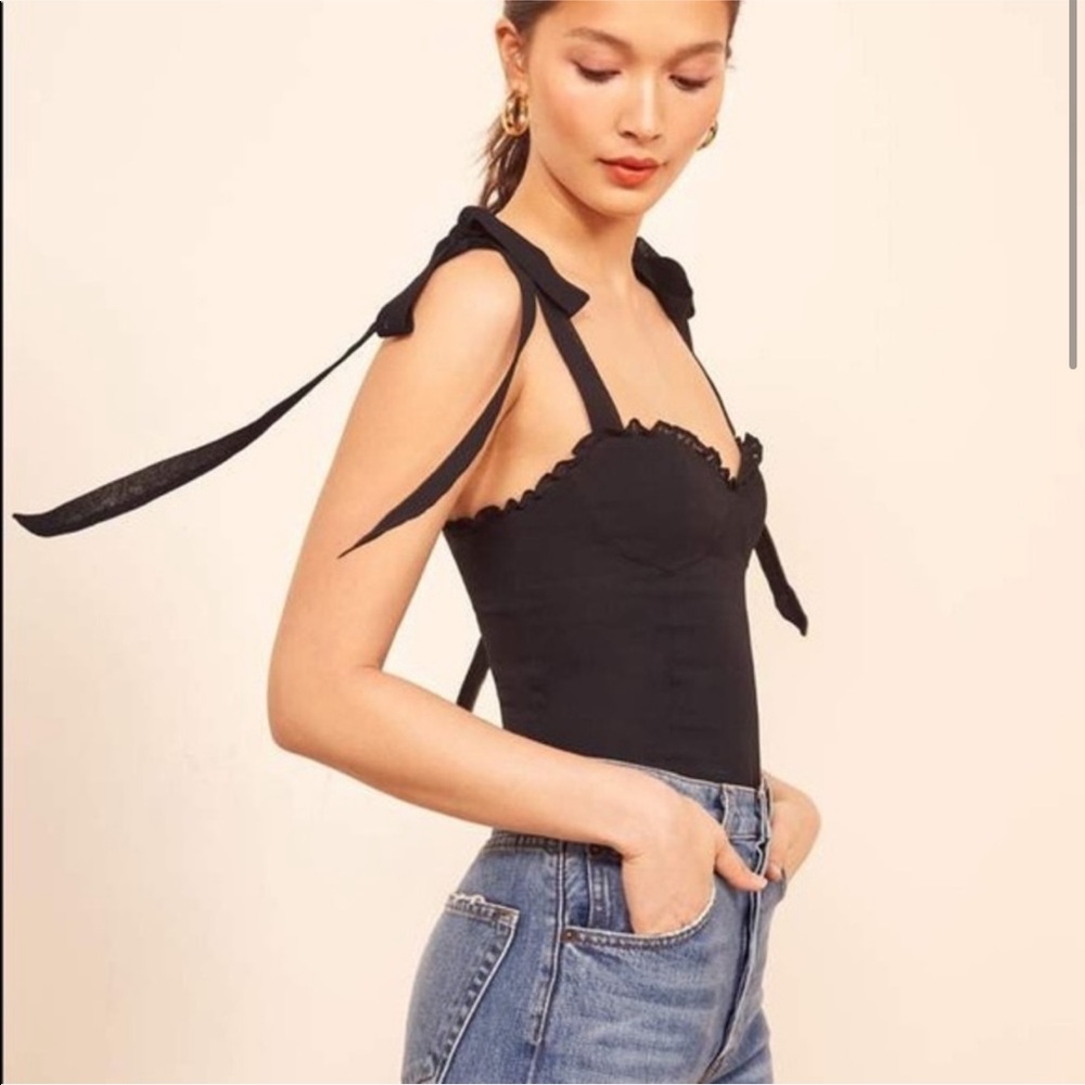 reformation blanca top